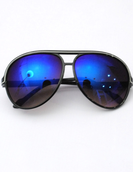 Blue Mercury Aviator Men's Sunglasses