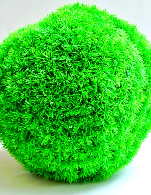 Grass Plastic Ball Big Size Green Color 