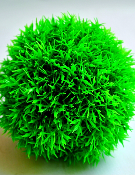 Grass Plastic Ball Small Green Color