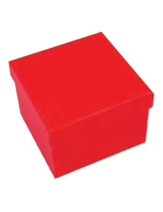 Metallic Texture Gift Box - Red
