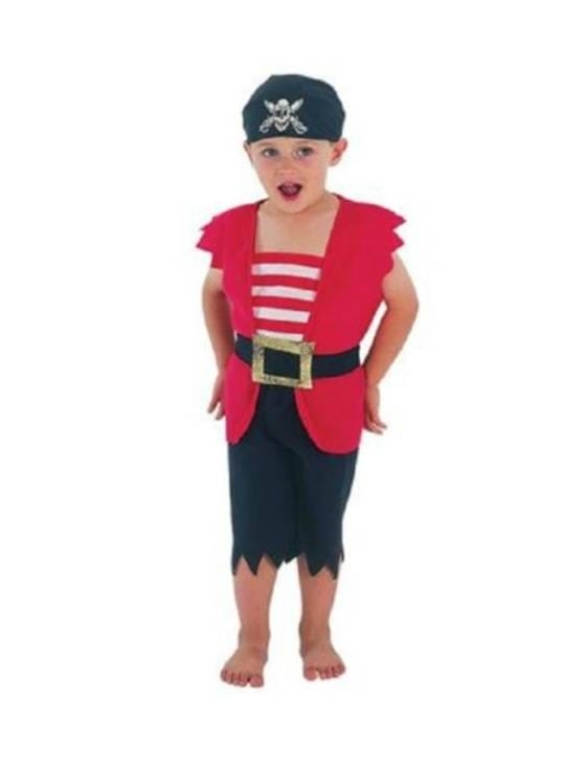 Pirate Boy Kids Costume Small 