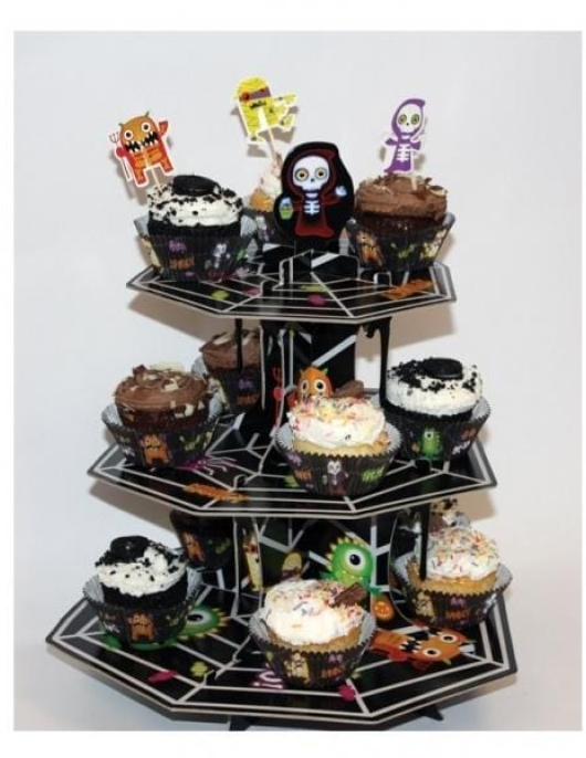 Boo Crew 3 Floor Cupcake Stand 1pcs 