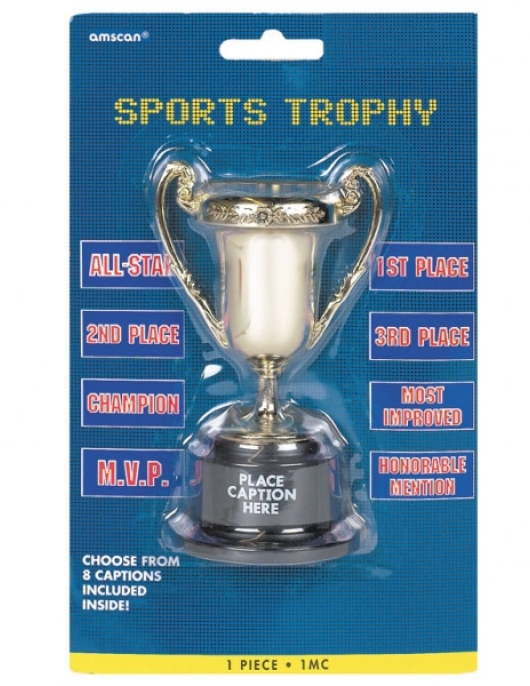 Golden Customize Trophy 1 pcs