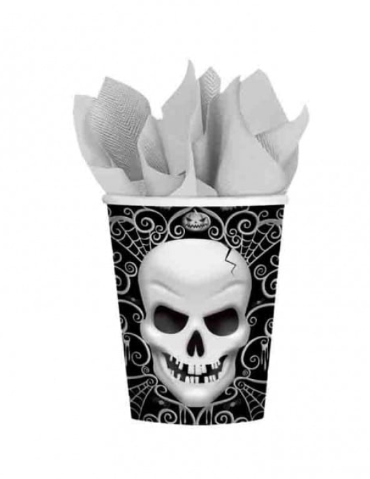 Halloween Fright Night Paper Cups 266ml