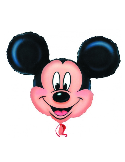 Mickey Mouse Face Foil Helium Balloon 69cms