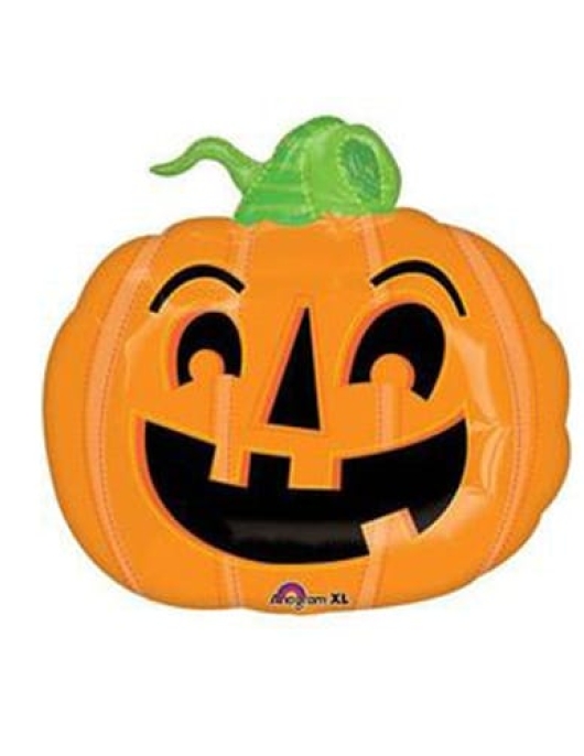 Halloween Pumpkin Foil Helium Balloon 58cms
