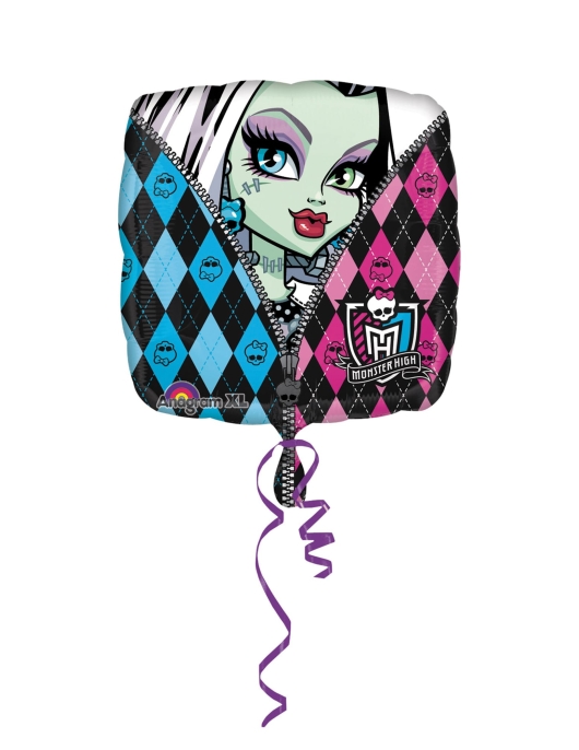 Monster High Foil Helium Square Balloon 43cms