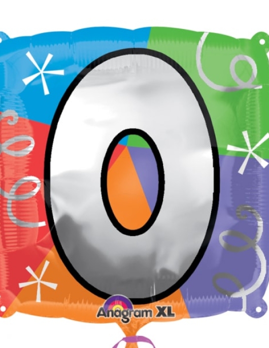 Personalize Balloon Letter O Foil Balloon 45cms