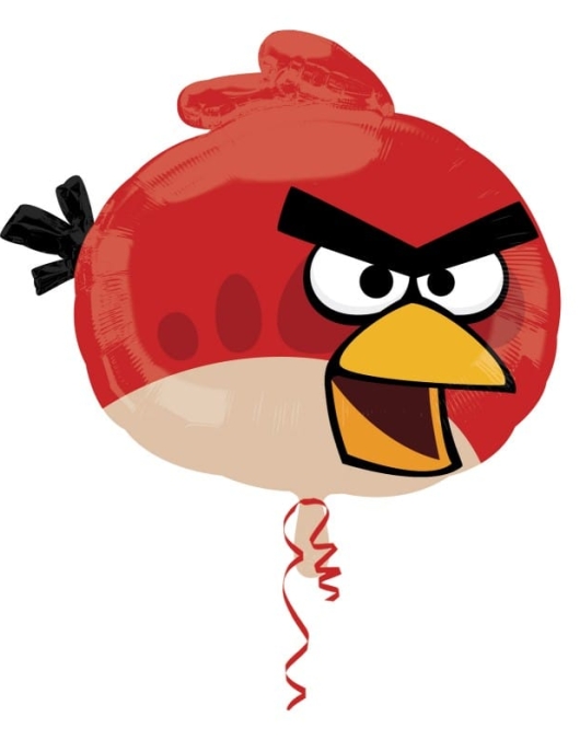 Angry Birds Foil Helium Balloon 58cms