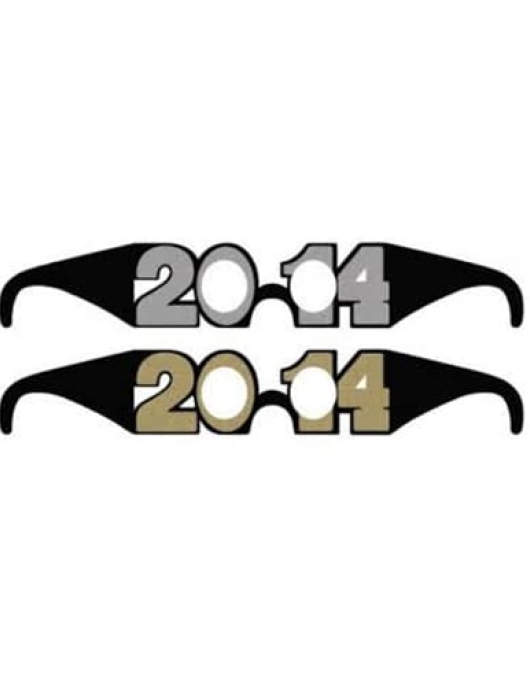 Glitz Paper Favor Eye Glasses (2014 Shape)