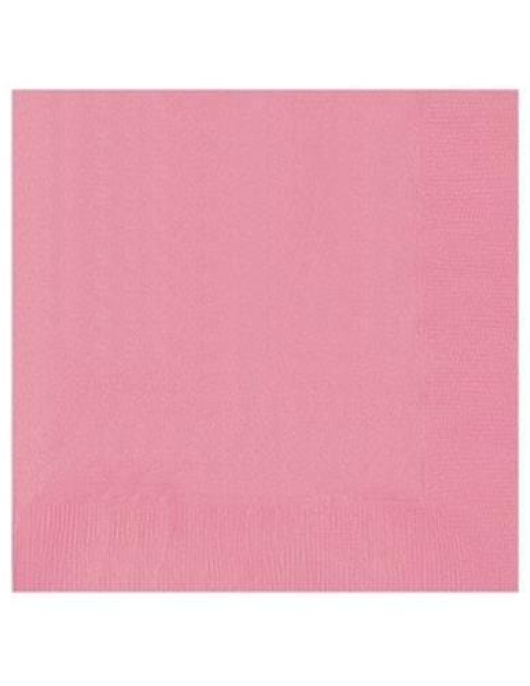 Pink Paper Napkins 33 cm X 33 cm