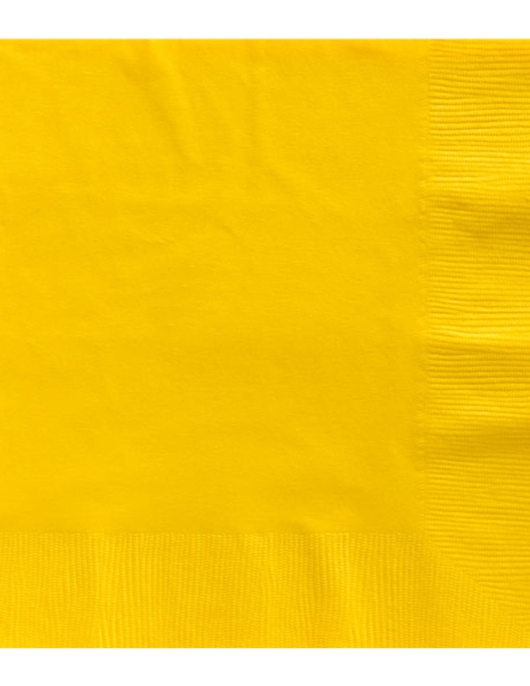 Yellow Sunshine Paper Napkins 33 x 33 cm