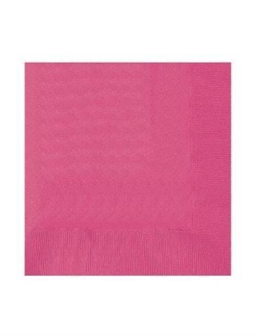 Pink Paper Napkins 25 cm x 25 cm