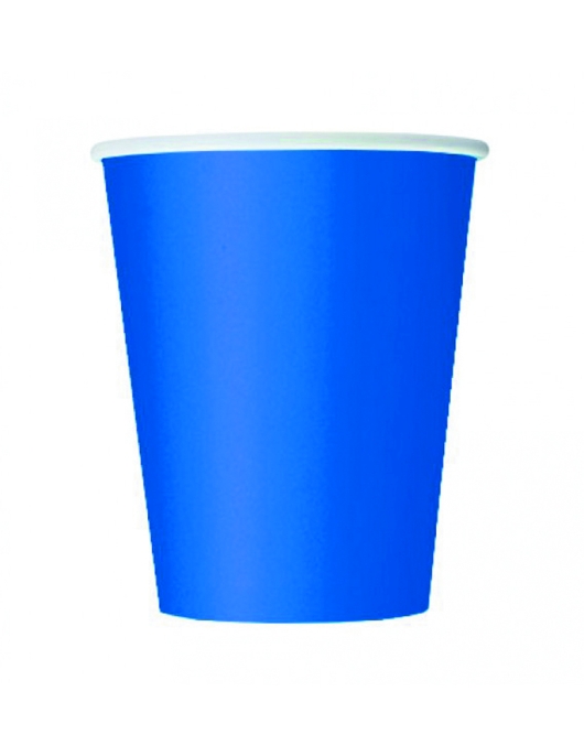 Blue Paper Cups 266ml