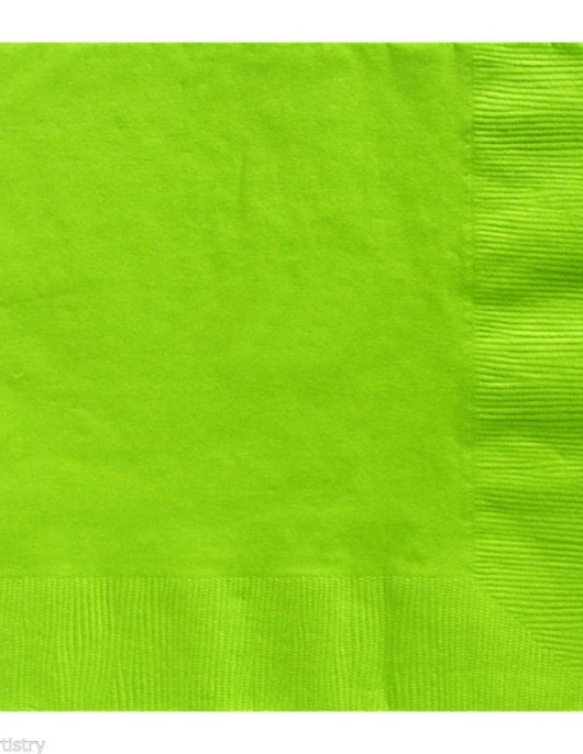 Green Kiwi Paper Napkins 33 x 33 cm