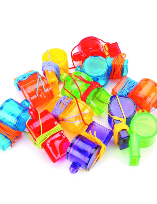 Sports Whistles Favor Pack 12pcs