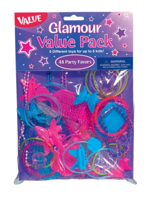 Glamour Party Favor Pack - 48 pcs