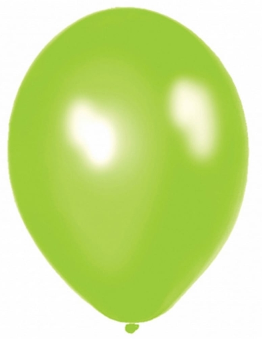 Chic Green Metallic Balloon 27.5cm