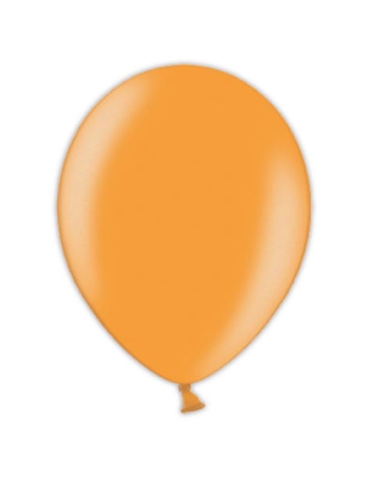 Juicy Orange Metallic Balloon 27.5cm