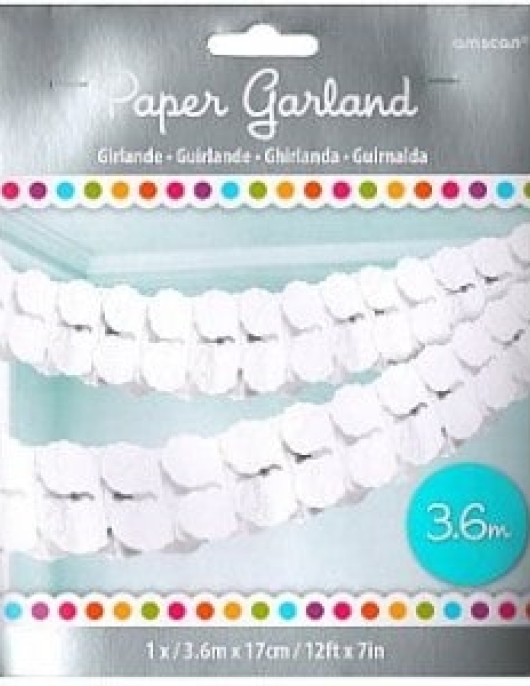 White Garland - 3.65 meters