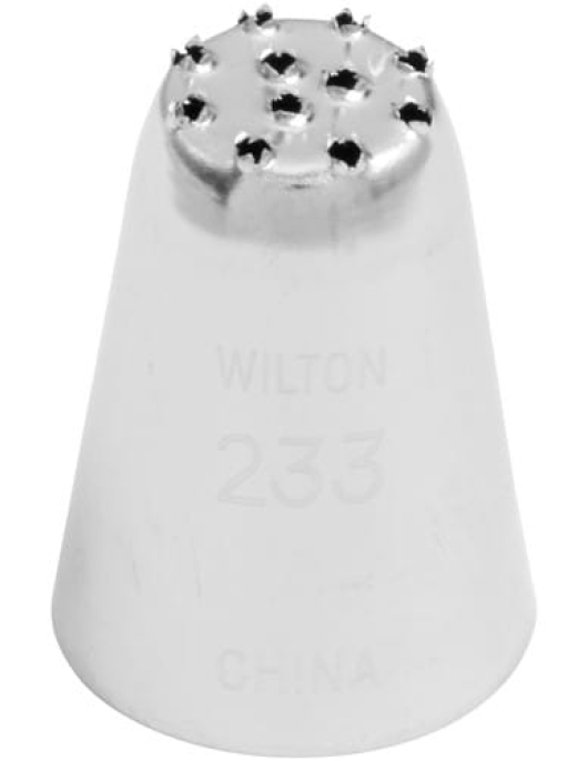 Multi Opening Steel Decorating Tip #233