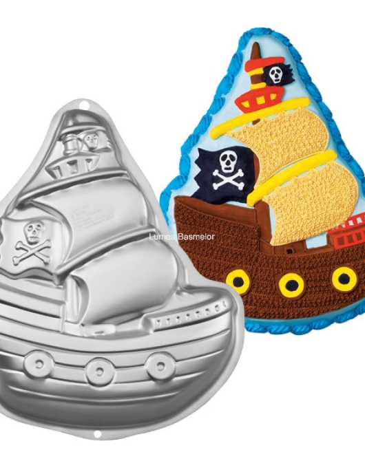 Pirate Ship Cake Pan - 1 pcs