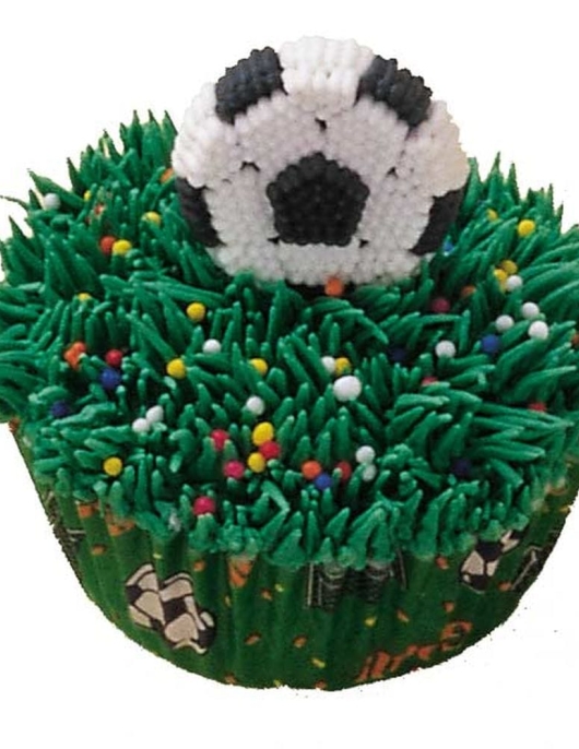 Soccer Paper Baking Cups 50pcs