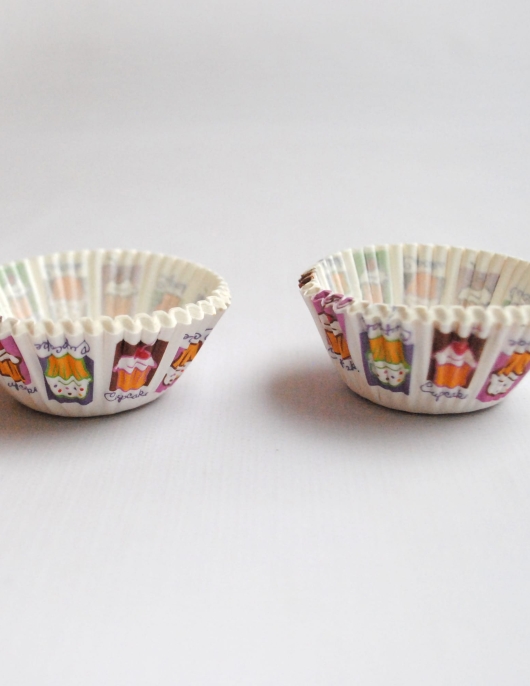 Printed Paper Backing Cups 100pcs