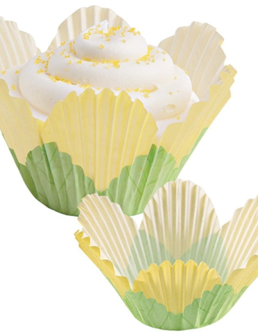 Baking Cup- Yellow Petal
