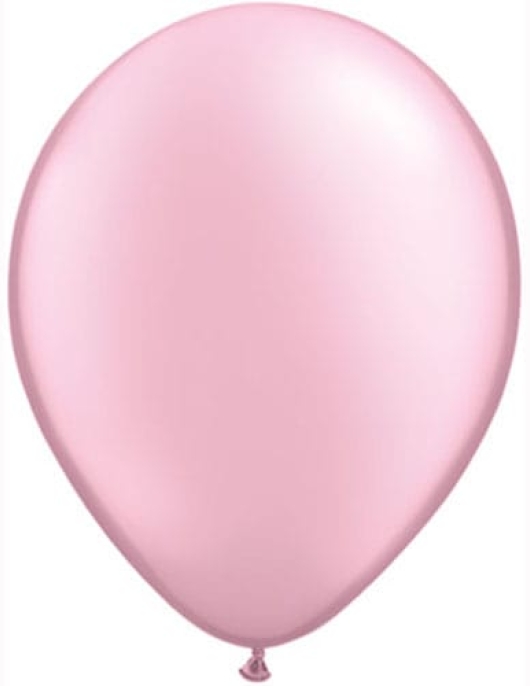Pearl Pink Round Balloons 11inches 25pcs