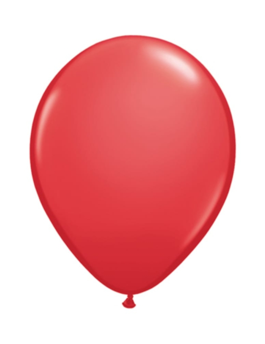 Red Round Helium Balloons 5 inch