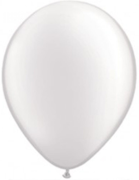 White Pearl Balloons Round 11 inch 