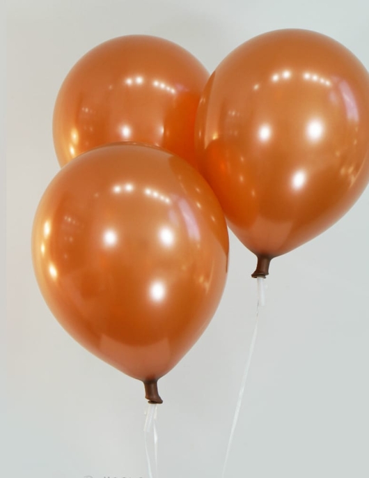 Gold Metallic Large Balloons 28 cm