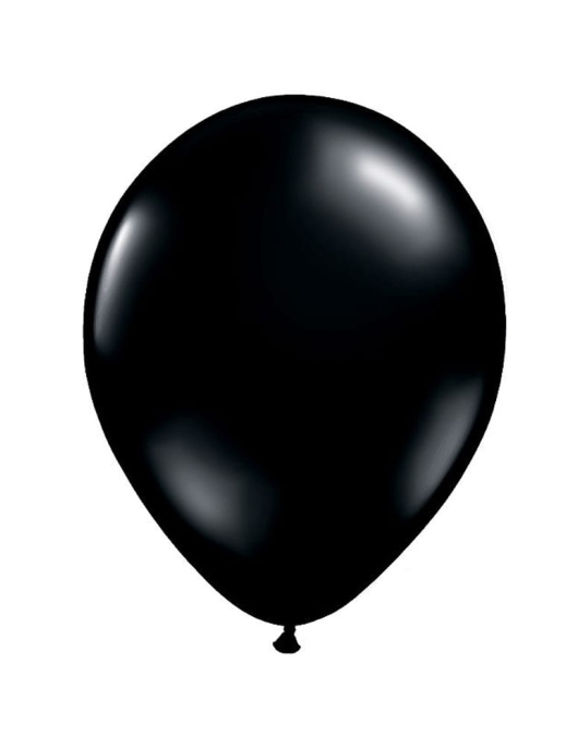 Black Balloons 28cms 6pcs
