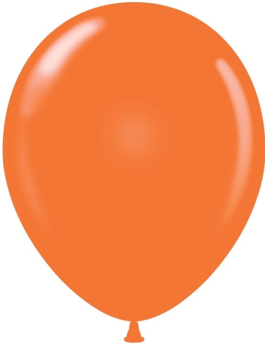 Orange Large Balloons 28 cm