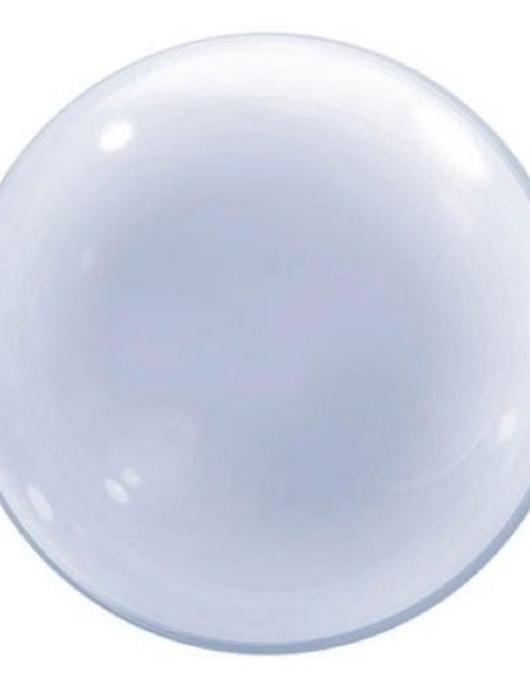 Qualatex Bubbles Stretchy Plastic Balloon Plain 24'' Round