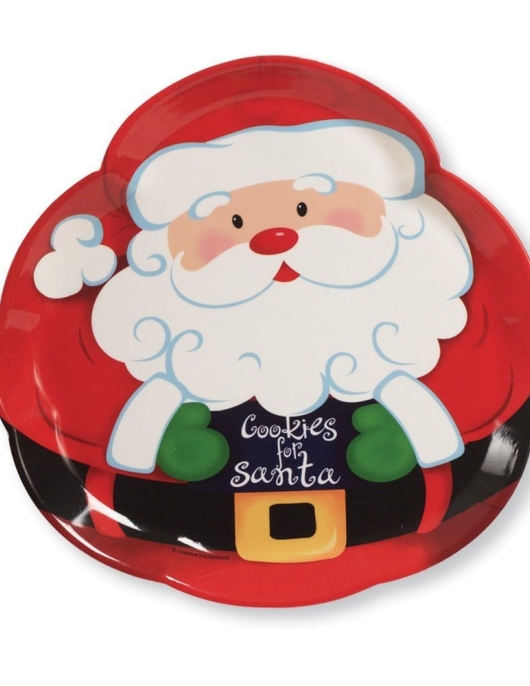 Santas Cookies -14'' Tray