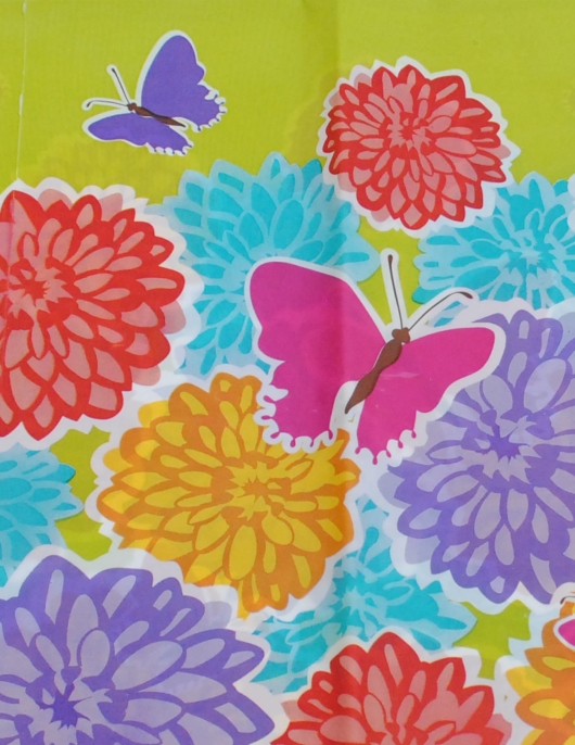 Butterflies Plastic Table Cover 137 x 274cms