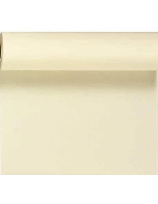 Table Runner (Tissue Uni Cream) 25cm x 6m