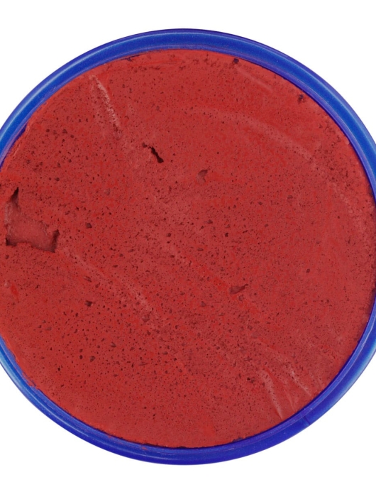Bright Red Face Make Up