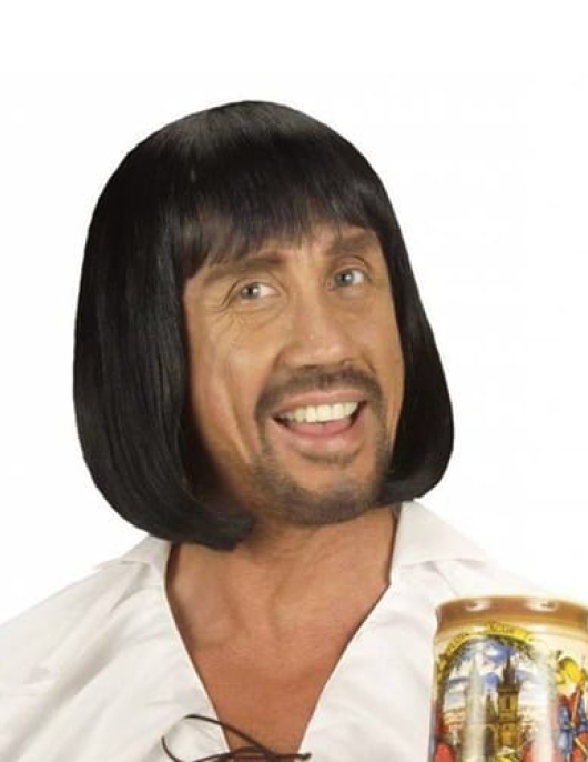 Black Short Hair Wig 