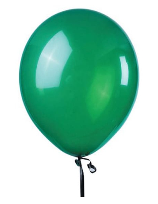 Green Metallic Balloons 30 cm