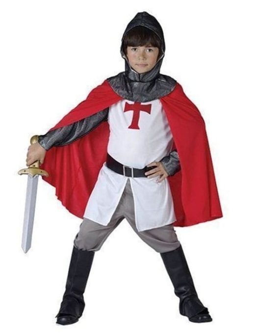 Templar Knight Boy Kids Costume Medium 