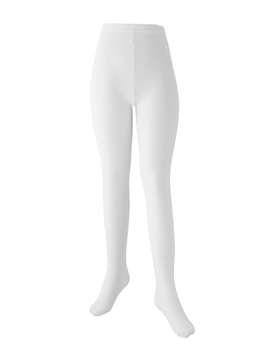 Pack of 1 Pair - White Tights