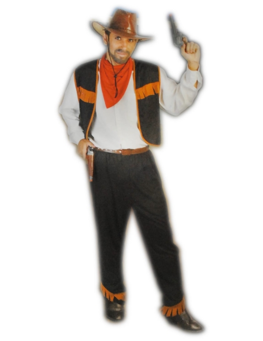 Western Cowboy Costume Adult Medium