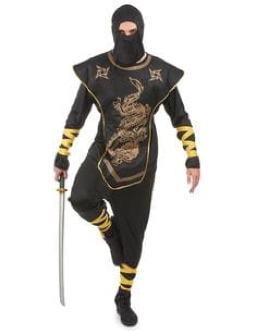 Ninja Kids Costume Large 