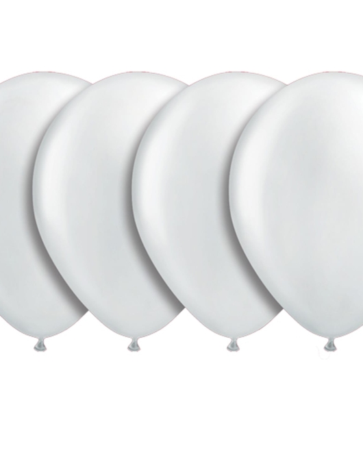 White Pastel Balloons 30 cm