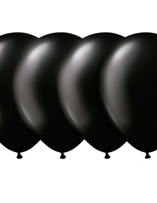 Black Pastel Balloons 30 cm