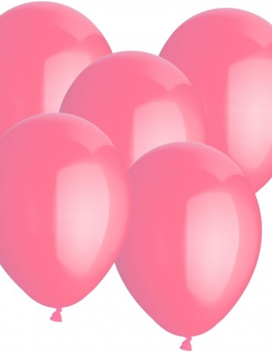 Pink Metallic Balloons 30 cm 