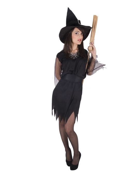 Witch Girl Costume Medium 7-9 Years  